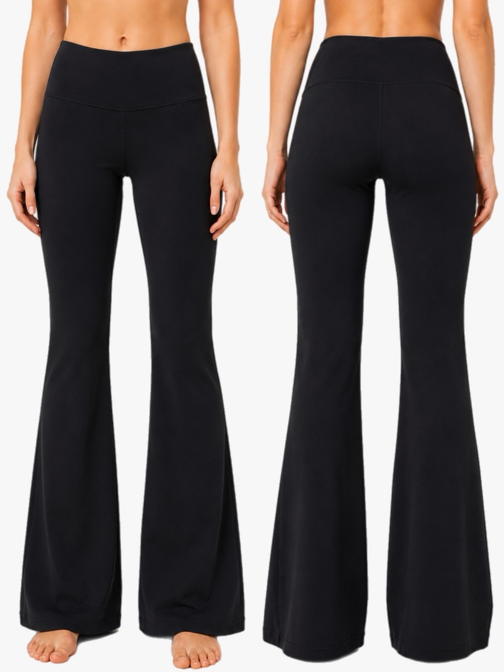 American Eagle Aerie OFFLINE Women’s Medium Black Flare Legging Yoga Pants